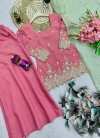 Ssc 710 Heavy Shimmer Silk Embroidery Work Readymade Suits Wholesale In India